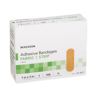Load image into Gallery viewer, McKesson Tan Adhesive Strip, 1 x 3 Inch - American Hospital Supply
