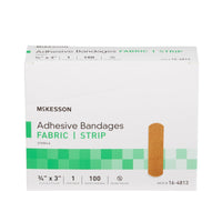 Load image into Gallery viewer, McKesson Tan Adhesive Strip, 3/4 x 3 Inch - American Hospital Supply
