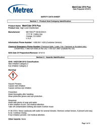 Load image into Gallery viewer, MetriCide® OPA Plus OPA High-Level Disinfectant, 1 gal Jug - American Hospital Supply
