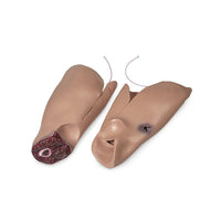 Load image into Gallery viewer, Nasco Healthcare Trauma Randy Flash Moulage Overlay - American Hospital Supply
