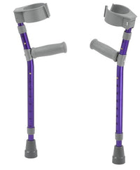Load image into Gallery viewer, Pediatric Forearm Crutches(pr) Knight Blue 4&#39;4 -5&#39;5 Ht - American Hospital Supply
