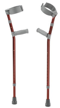 Load image into Gallery viewer, Pediatric Forearm Crutches(pr) Knight Blue 4&#39;4 -5&#39;5 Ht - American Hospital Supply
