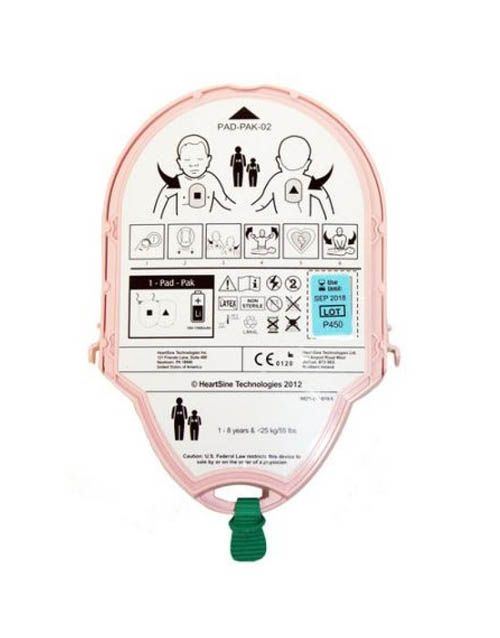 Pediatric Pad-Pak™ for Heartsine AED - American Hospital Supply