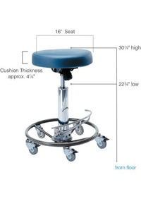 Load image into Gallery viewer, Pedigo USA Hydraulic Surgeon’s Chair - American Hospital Supply
