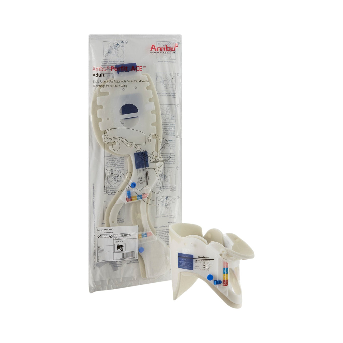 Perfit ACE® Rigid Cervical Collar - American Hospital Supply