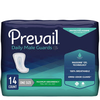Load image into Gallery viewer, Prevail® Daily Male Guards Maximum Bladder Control Pad, 12½-Inch Length - American Hospital Supply

