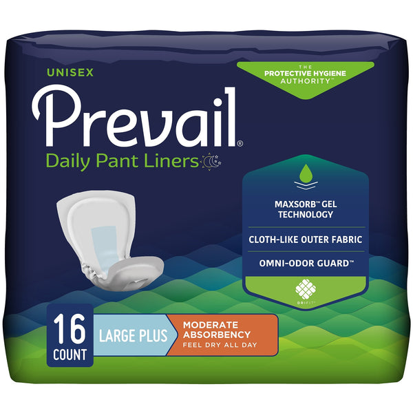 Prevail® Daily Pant Liners Moderate Absorbency Bladder Control Pad - American Hospital Supply