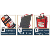 Load image into Gallery viewer, Public Access Bleeding Control 8-Pack - Nylon - American Hospital Supply
