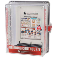 Load image into Gallery viewer, Public Access Bleeding Control Kit Clear Wall Case - American Hospital Supply
