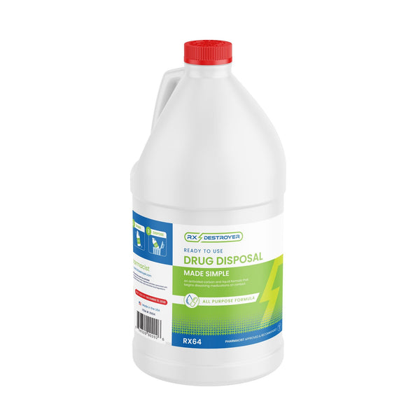 Rx Destroyer™ Pharmaceutical Disposal System, 64 oz. bottle - American Hospital Supply