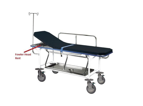 Stainless Steel Fowler Head Rest for Pedigo Stretcher P-172 - American Hospital Supply