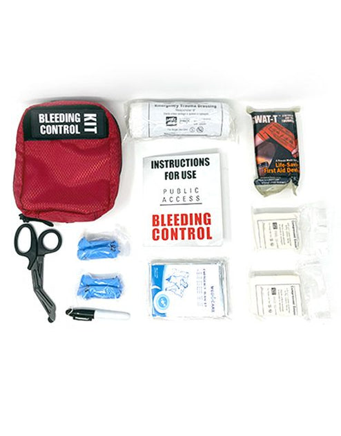 Bleed Control Standard Kit with Red Nylon Bag | American Hospital Supply