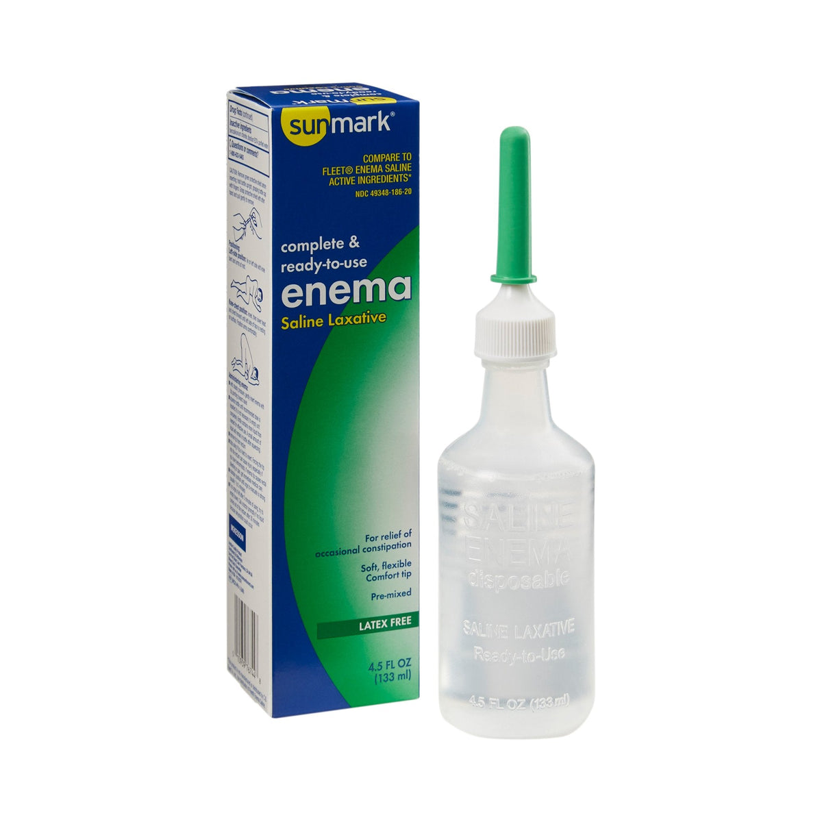 Sunmark Sodium Phosphate Rectal Enema 4.5 oz. - American Hospital Supply