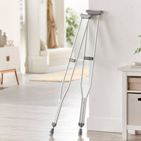 Load image into Gallery viewer, Under Arm Crutches, Push Pin Adjustable, Adult, Multiple Sizes - American Hospital Supply
