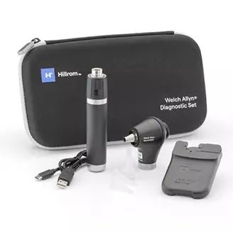 Welch Allyn® 3.5V Diagnostic Set with MacroView Plus LED Otoscope for iExaminer - American Hospital Supply