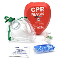 Load image into Gallery viewer, WNL Products CPR Masks for Adults and Children | Hard Red Case - American Hospital Supply
