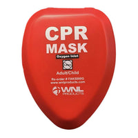 Load image into Gallery viewer, WNL Products CPR Masks for Adults and Children | Hard Red Case - American Hospital Supply
