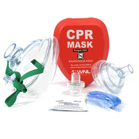 Load image into Gallery viewer, WNL Products CPR Masks for Adults and Infants | Hard Red Case - American Hospital Supply
