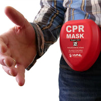 Load image into Gallery viewer, WNL Products CPR Masks for Adults and Infants | Hard Red Case - American Hospital Supply
