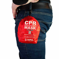 Load image into Gallery viewer, WNL Products CPR Masks for Adults and Infants | Soft Red Case - American Hospital Supply
